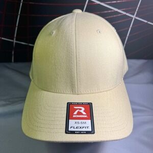 Beige Richardson FlexFit‎ XS/Small Trucker Hat/cap